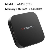 T8 미니 컴퓨터 W8 프로 미니 PC 인텔 아톰 X5-Z8350 쿼드 코어 2G 32G/4G 64G Win10 2.4G WIFI BT USB 3.0 포켓 PC, EU, 4G RAM 64G ROM