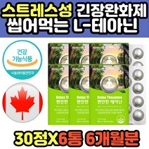 중년 남성 여성 스트레스 긴장 완화 보조제 테아닌 잠 밤 긴장풀어주는 엘테아닌 완화제 추천 감마오리자놀 리소짐 마그네슘 종합 복합 캡슐