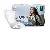 아베나 여성용 라이트 패드 성인기저귀 엑스트라, 10개입, 4팩