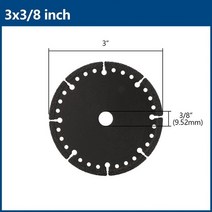 컷팅날 절단날 XCAN-톱날 3 "× 76mm × 10mm 진공 납땜 텅스텐 카바이드 원형 톱날 앵글 그라인더용, 02 Vacuum 3x3l8inch