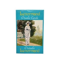 타로책 스프레드천 동양 카드 종류 예쁜 초보 세트 le tarot Reverie Lenormand 타로 데크 운명 운세 보드 게임 성인 게임을위한 온라인 가이드 북, Tarot Deck 36 Sheet