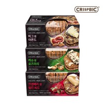 크리스프빅 스페셜티 크래커(100g) 3종 세트(총 3팩) 호주 프리미엄 건강 간식, 3개, 100g
