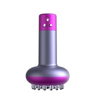 괄사 안마기 눈 얼굴 마사지기 진동 맛사지 허벅지 팔뚝 성장판 셀룰라이트 충전식, Rechargeable, Purple