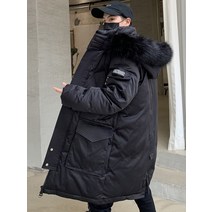 남자 경찰패딩 롱패딩 웰론 푸퍼 패딩 l149