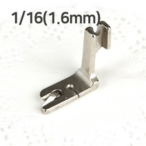 JSTrading 공업용 미싱 노루발 68종, 공업용 말아박기 노루발(대만) 1/16(1.6mm)
