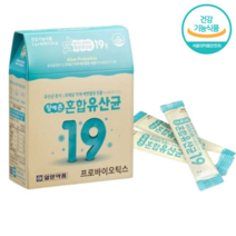 일양약품 장에존혼합 유산균19(2개월분) 프로바이오틱스 유산균증식 및 유해균억제 도움 살아있는유산균 혼합유산균 프락토올리고당