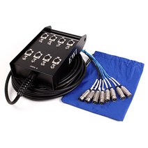 EWI PPPX-8-15M 스네이크 박스 멀티케이블 8채널(in) 교회 학교 행사 공연 수련회