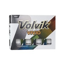 볼빅 비비드 매트 마감 골프공 컬러 고반발 선물 고급, White