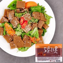 [대용량] 국내산 담백하고 향긋한 도토리묵/우무묵/청포묵 6개입 묵모음전!, 우무묵 340g x 6개