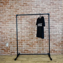 분체도장 가정용행거 매장용행거 옷가게행거, (kh-05) 1000(w)*1500(h) (블랙)