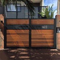 단독주택대문 별장 철문 전원주택현관문, 대문 1