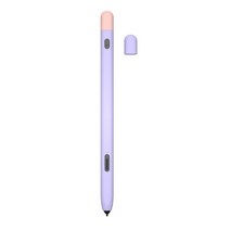 Xiaomi Mi Pad 5 Pro 태블릿 터치 펜 스타일러스 커버 컬러 매칭 미끄럼 방지 소프트 보호용 실리콘 연필, 한개옵션1, 05 Purple Tab S Pen Pro