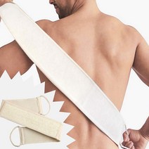 등때밀이 때수건 친환경샤워타올 일회용 1pc 천연 섬유 벨트 천연 백 스트랩