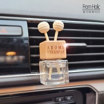 프럼홀릭 블랙베리앤베이 큐브클립 송풍구방향제 자동차 디퓨저 차량용 디퓨져 선물 리필 5ml, 샌달우드
