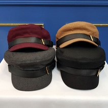벨트 포인트 4색 마도로스 헌팅캡