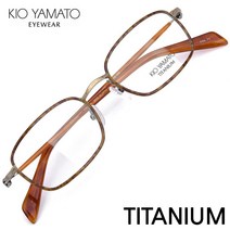 키오야마토 KT398 명품 티타늄 안경테 KT398-71(50) / Kio Yamato / 트리시클로