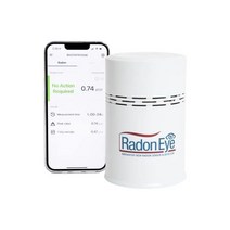 Ecosense 에코센스 RD200 라돈 아이 가정용 검출기 변동 수준의 빠른 포착 추세 차트를 이용한 장단기 연속 모니터링