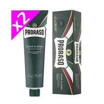 Proraso Shaving cream 프로라소 쉐이빙 솝 크림 면도 비누 튜브 유칼립투스 그린 150ml 2팩