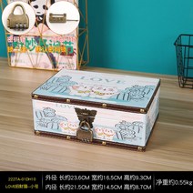나무 상자 도어형 원목 칼라 박스 책장 공간 수납, 옵션1