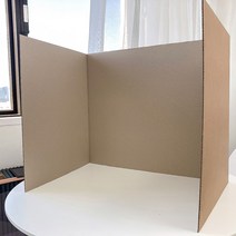 쿨웨이 수능 칸막이 24장 1세트 골판지 종이 가림막 책상 조립형 학교 학원 테이블