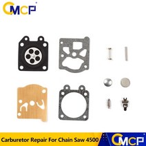 체인 톱 엔진 스틸 충전 기화기 수리 키트 4500 전기 수리 키트 carburetor 다이어프램 가스켓 키트 정원 도구 walbro 기화기, 한개옵션0