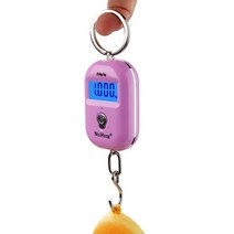 산업용 저울 1톤 100kg 농업용 캐리어 전자 매달림 저울 25kgx5g 포켓 디지털, 분홍색