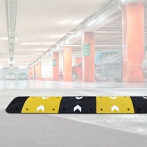 신도 조립식 고무 과속 방지턱 차량방지턱 400, 노랑블럭 1개
