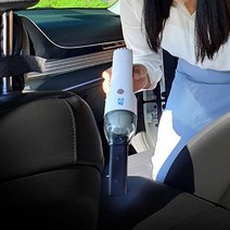 자취방 1인 가구 편리한 간편 청소 가벼운 무선청소기 미니 침구류, 화이트