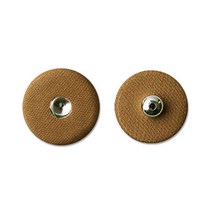 [동대문패션포인트] 싸개 스냅 똑딱이 단추 10개, 브라운