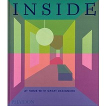 (영문도서) Inside at Home with Great Designers Hardcover, Phaidon Press, English, 9781838664763