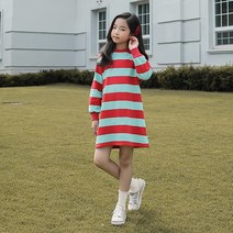 쿠키하우스 레빈치 스트라이프 원피스(26798) 아동