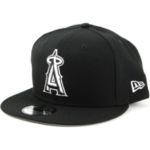 NEW ERA 뉴에라 모자 캡 MLB 스냅백 9FIFTY BLACK amp WHITE 아메리칸 리그 애너하임 엔젤스 Anaheim Angels