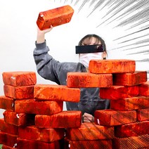 벽돌 베개 쿠션 - 책상베개 쇼파쿠션 아이디어상품, 단품