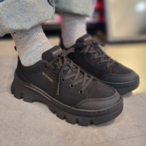 W몰 스케쳐스 여성 메모리폼 운동화 로디즈 플랫폼 캔버스 스니커즈 SL0WCCDX071