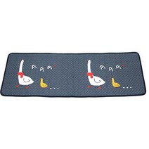 TICHk 미끄럼방지 순면 워싱발매트/주방매트/욕실매트/발매트/카페트/단매트 1+1, 피피