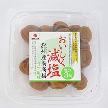 우매보시 일본 명품 장아찌 직구 나카타 식품 맛있게 감염 으깬 짠 맛 250g 24