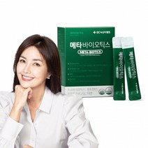 신애라 GC 녹십자 웰빙 메타바이오틱스 유산균 10억 CFU 프리 프로 바이오 틱스 스틱 아연 판토테산 판토텐산 판토탠산 유산균 대사산물 함유 락토바실러스균 비피더스균 증가, 60포 (2개월), 2개