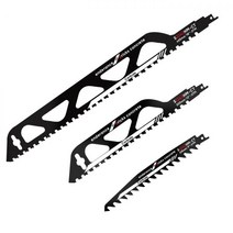 Generic 철거 벽돌 왕복 톱날 목재 금속 PVC 튜브 다공성 콘크리트 전동 공구 액세서리 절단용 경질 합금 조합 팩 3개, Combination Pack(3Pcs)