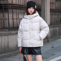 DFMEI여성 패딩 숏 빵복 루즈핏 패딩 도톰 코트