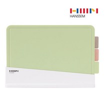 심플하고 실용적인 슬림 스텐드 도마 3p 세트