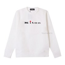 키톤 [키톤] 23SS 남성 UMK0259 16 로고 프린트 맨투맨 티셔츠 화이트