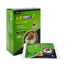 노런 쥐본드A 쥐퇴치 쥐퇴치법 쥐잡기 2매입, 10개