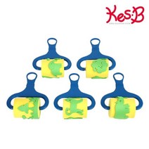 유아 찍기놀이 정글동물 롤링 스탬프 롤러 상상력업 창의력