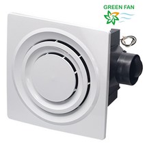 남가커머스 그린팬KV15D 욕실용 시로코팬 댐퍼 환풍기 대형 펜 04956-50964ea, namgac 본상품선택, namgac 본상품선택
