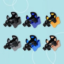 JSTAR 자전거 킥보드 오토바이 유모차 다용도 음료수 캔 컵홀더 컵받침 악세사리 용품, 옐로우