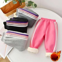헬로가든 네줄컬러 바지(기모)