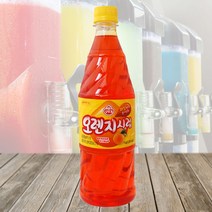 오뚜기 망고향 슬러시 시럽 1kg X 3개