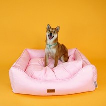 은나노함유원단 소형견용 사각방석 107445 고양이침대, 다크 카키/M