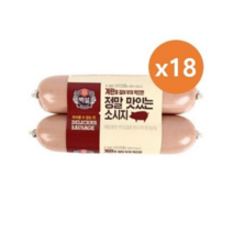 계란에부쳐먹는 정말맛있는 소시지 160g 2번들 18개, (냉장) 정말 맛있는 소시지 320g x 18개
