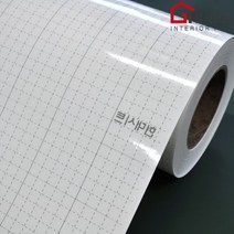 [홈시트24] 간편한 접착식 국산 고급 생활방수 눈금보조시트지, (폭)100cm x (길이)50cm